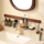 Настенная полка для туалетного столика Liangpin story bathroom из нержавеющей стали с артефактом для хранения в средневековом стиле mini 1