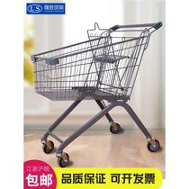 Supermarket shopping trolley shopping mall trolley household grocery shopping trolley warehouse cargo handling industry trolley Jiangsu Zhejiang and Shanghai