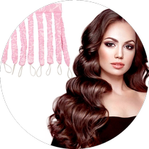 Velcro Octopus Squid Curling Iron Lazy Curling Iron Hairband Headband Sleeping Heatless Curling Iron