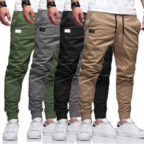 New Cargo Pants Mens Loose Straight Oversize Clothing Solid