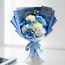 Chinese Valentines Day gift bouquet soap flower birthday roses for besties Mothers Day Goddess Day creative gift flowers