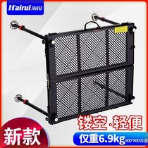 Hairui hollow fishing platform ultra-light 2023 new multi-functional portable aluminum alloy folding deep water fishing large fishing platform