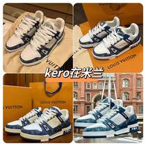 (Ga: 7777615) Womens shoes = denim blue sneakers