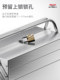 Delixi Stainless Steel Tool Box Three-Layer Foldable Household Thickened Portable Hardware Industrial Multi-Functional Storage Box