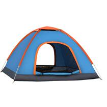 Tent Outdoor 3-4 person fully automatic camping outdoor tent thickened rainproof quick opening single tent manufacturer