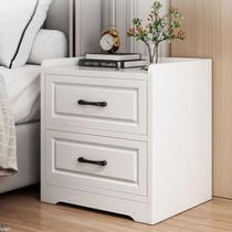 Bedside table shelf bedroom bedside small cabinet storage cabinet imitation solid wood mini small storage cabinet simple and modern
