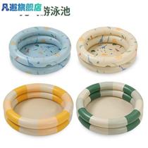 Thickened family ocean ball pool childrens indoor inflatable swimming pool baby baby bath bucket small folding