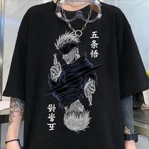 Jujutsu Kaisen Satoru Gojo Anime T-shirt Manga Corta para
