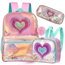 Backpack for Girls Backpacks for Elementary Students with Lun