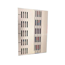 Air conditioning heater air outlet aluminum profile processing Aluminum alloy slotting CNC milling slot processing Oxidation