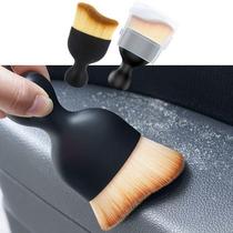 Car air conditioning outlet dust removal brush soft bristle cleaning brush car wash interior cleaning tool brush artifact car use