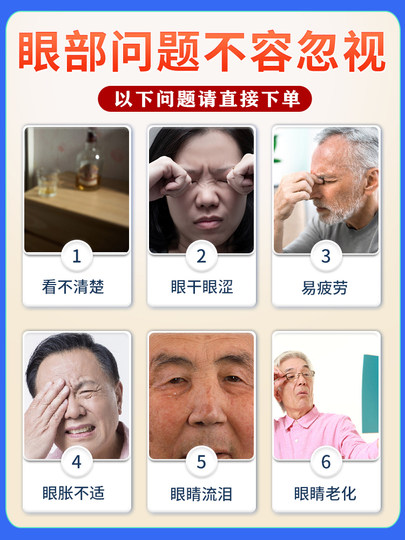 Special Eye Drops for Presbyopia and Blurred Vision, Dry Eyes, Fatigue, and Poor Vision, Lutein Solution for Treatment