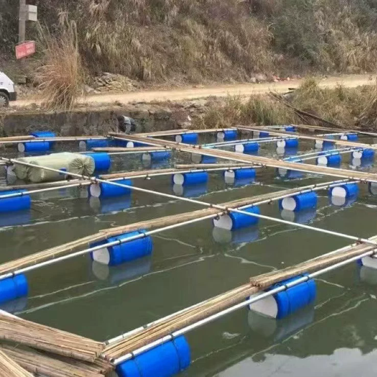 Камелиевый пенопластовый трубчатый высокоплотный сплошной пенопласт рыболовный плавучий бочонок для пруда своими руками платформа для рыболовнойGround понтон