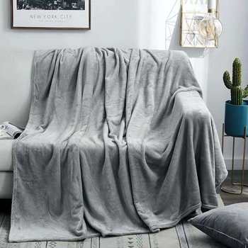 Winter blankets, bed sheets, coral velvet flannel leisure blanket dormitory sofa towel quilt flannel blanket single and double person