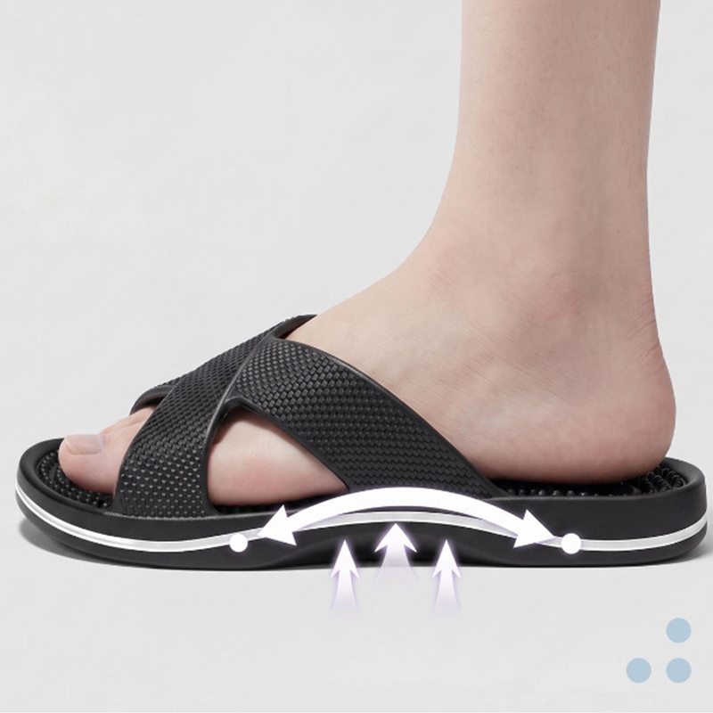 2026 New Eva Anti-Slip Slippers for Men and Women, Cross-Strap, Comfortable and Shock-Absorbing Slippers for Home and Outdoor Use