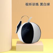 Baby can bite training red ball 0-3 vision newborn baby animal red early education educational toy