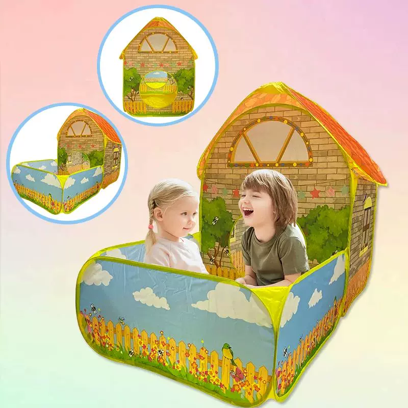 Игровой домик- palTent Toys Ball Pool для детей, набор океанических шариков в бассейне