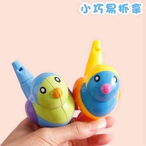 Waterfowl whistle plastic children nostalgia small toy ground stall with small whistleblowing bird emulation bird called animal good variety mix