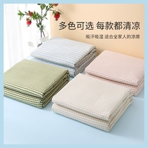 Type A ramie mat summer fitted sheets adult sheets baby baby children washable mat linen three-piece set