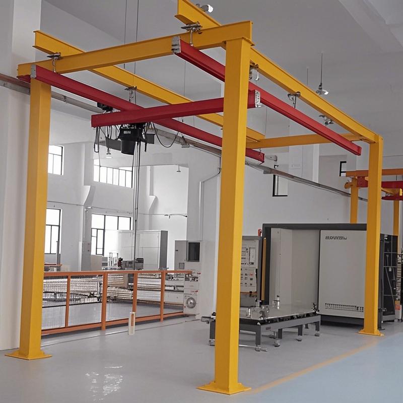 Flexible Kbk Aluminum Alloy Light-Duty Rail Small Combined Crane 1/2 Ton Frame-Type Overhead Crane Flexible Kbk Aluminum Alloy Light-Duty Rail Small Combined Crane 1/2 Ton Frame-Type Overhead Crane