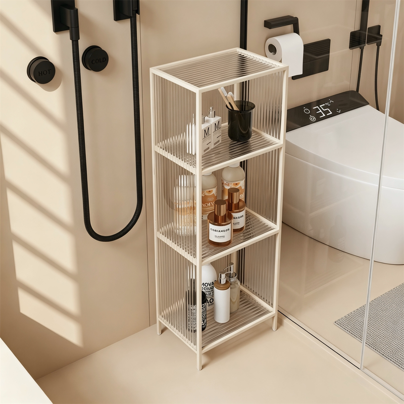 Bathroom Floor-Standing Storage Rack Multi-Layer Toilet Side Gap Storage Cabinet Cosmetics Bathroom Corner Shelf Bathroom Floor-Standing Storage Rack Multi-Layer Toilet Side Gap Storage Cabinet Cosmetics Bathroom Corner Shelf