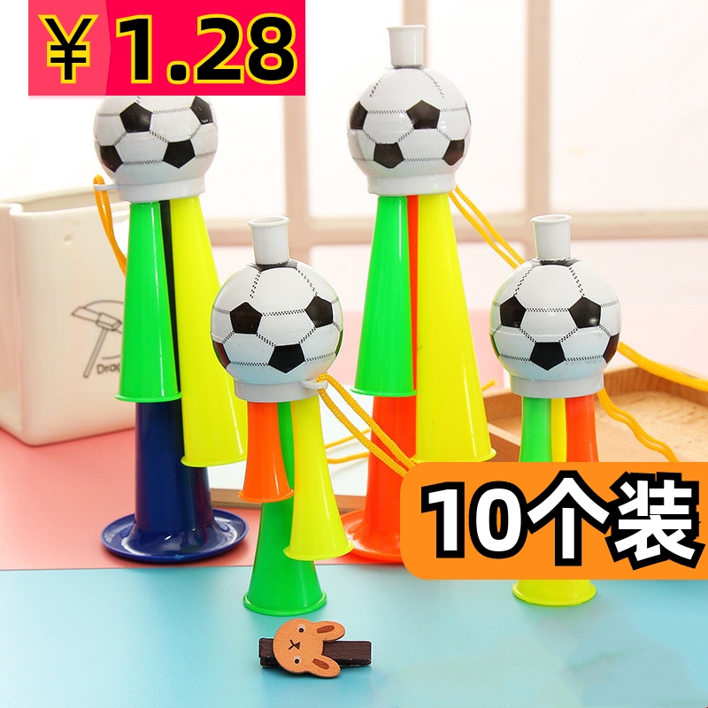 小型スピーカークリエイティブおもちゃサッカースピーカー児童生徒学校運動会応援スタジアム雰囲気小道具