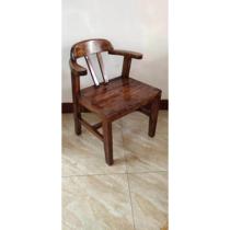 High-end new northern old elm dining chair solid wood back chair master chair office chair armchair restaurant with Chinese style Korean