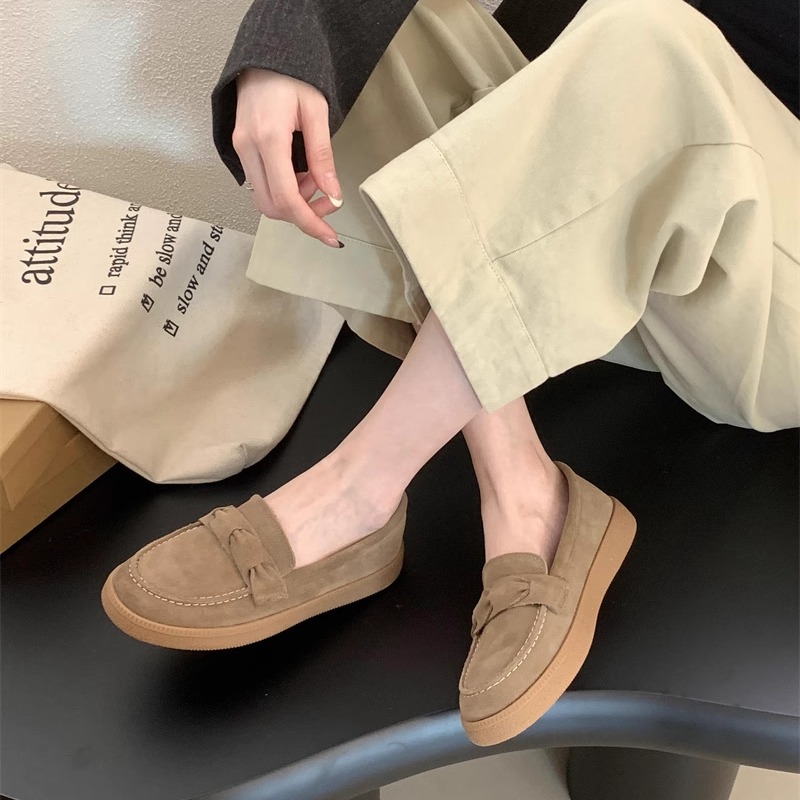 乐福鞋女2025新款英伦风厚底皮鞋｜上班通勤不累脚的爆款神鞋来了！