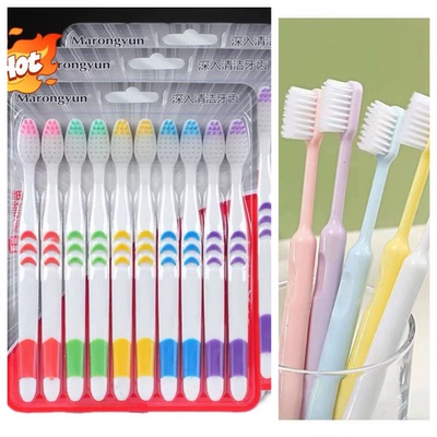 下拉详情页！韩式软毛牙刷12支