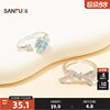 Sanfu Urban Colorful Sparkling Ring Single Fashion Personalized Hand Accessories Jewelry Ring 861706