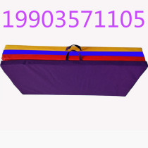 Four Fold Oxford Cloth Gymnastics Mat Dance Mat Fitness Mat PU Leather Color Gymnastics Mat Multi Fold Color Mat