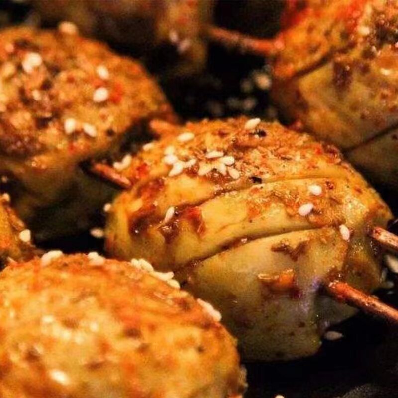 烤实蛋烧烤蛋40g：香辣孜然味，开袋即食的美味炸弹！