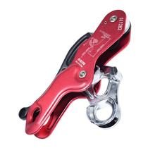 New outdoor mountaineering downhill stop self-locking hand-controlled descender cleaning high-altitude descent device rock climbing anti-fall device