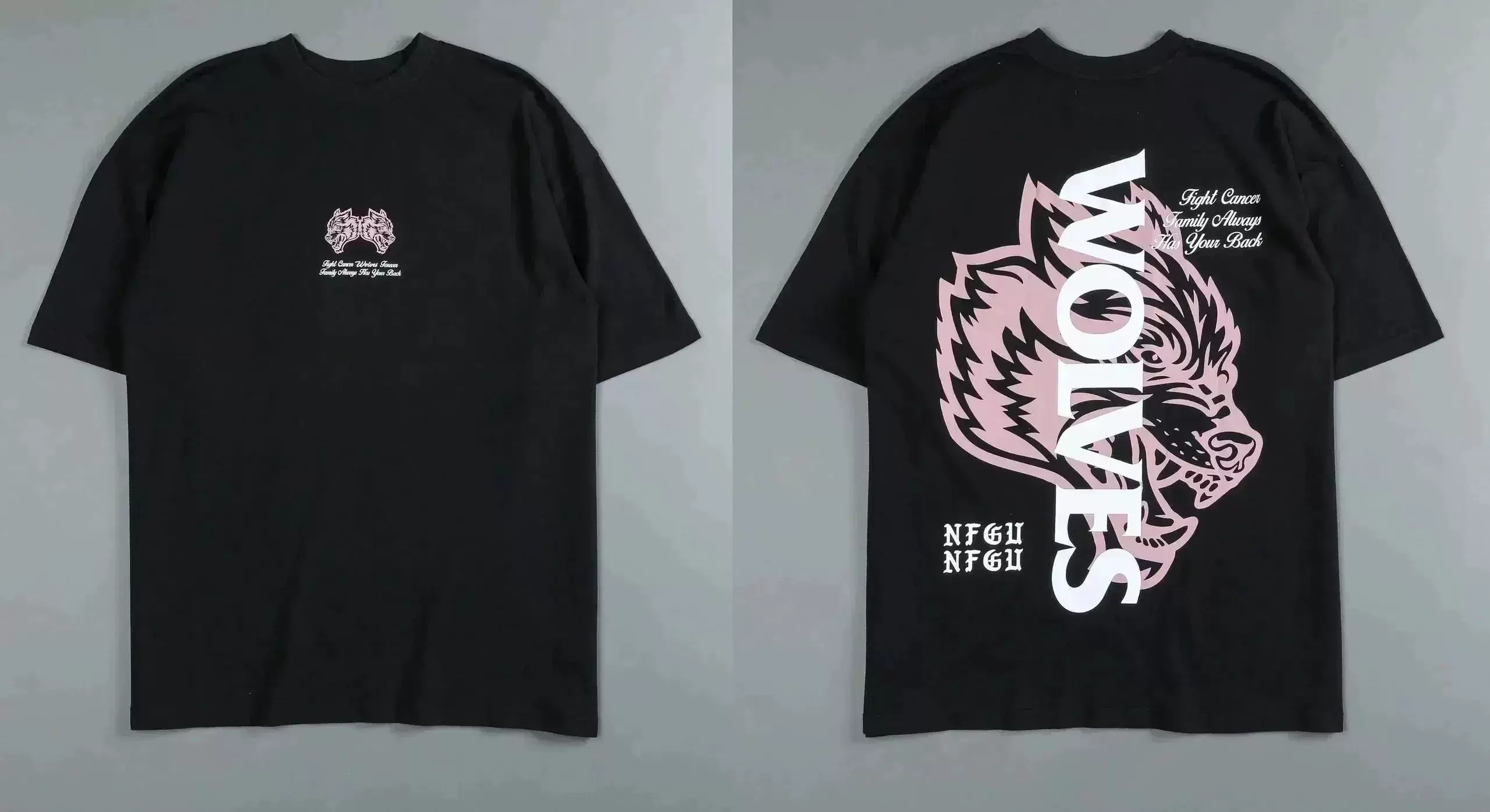 Darc Wolf Спортивная футболка Oversized Печать футболка для тренировок