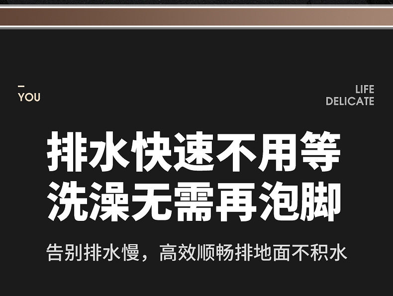 Трапных аксессуары 【下单立减30】卫生间弹跳地漏芯通用浴室下水道防溢水防臭防堵tq