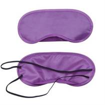 Eye mask to cover eyes from factory direct sales polyester cloth black aviation blackout area solid color air pillow bag for fun couple