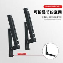 Kitchen microwave shelf wall-mounted storage rack electric oven wall-mounted rack thickened stainless steel storage rack wall-mounted bracket