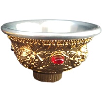 Niche high-end Buddhist hall supplies water cup Bajixiang household water supply cup holy water cup water purification cup