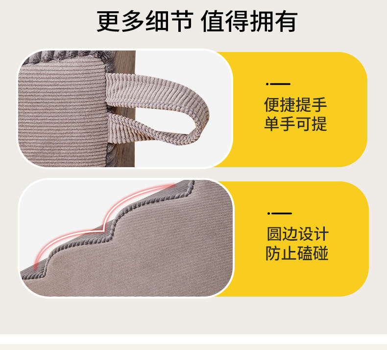 Мат 狗狗楼梯宠物爬梯小狗上床楼梯台阶小型犬老年犬床边沙发专用斜坡 Friends of the arts