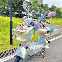 Emma Yuan Universe Accessories Sunny Day Modification Sticker Rearview Mirror Electric Battery Car Sticker Windshield Decoration Small Wings