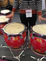 Pai drums five-tone platoon drums professional Jiangsu platoon drums timpani drums flowerpot drums 5-note platoon drums national musical instruments