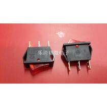 Zhongxun ZX KCD3-102N 3-pin 2-speed boat-shaped switch with light red green high quality 100 pieces