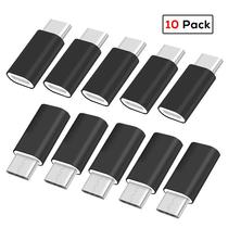 10 Pack USB Adapter USB Type C to Micro USB OTG Cable Type-C