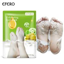 Máscara esfoliante para pedicure meias esfoliantes pele m