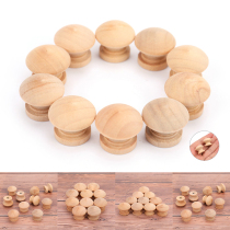 10pcs lot Handles 2 4X2CM Natural Wooden Cabinet Drawer Ward