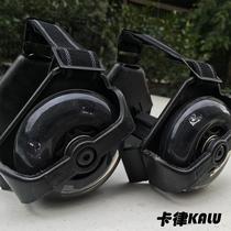 Upgraded version of Star Wheel PU adult Hot Wheels shoes Heelys shoes children flash heel pulley portable roller skates