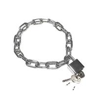 Juyuan JUYUAN chain lock anti-theft chain anti-shear iron chain lock hanging chain padlock 0 5 meter long chain padlock 4