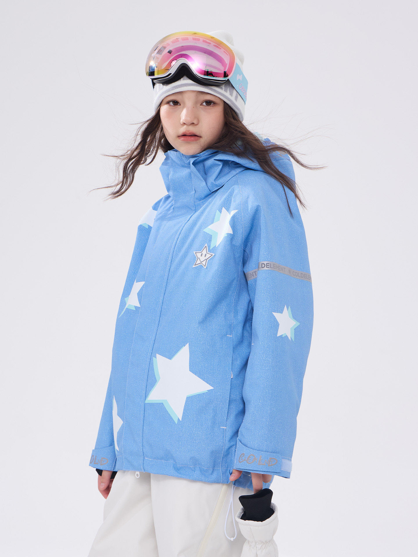Coldelement Kidsren's Ski Clothing Tops and Jackets for Men and Women, Single-Board Professional Waterproof, Breathable and Warm