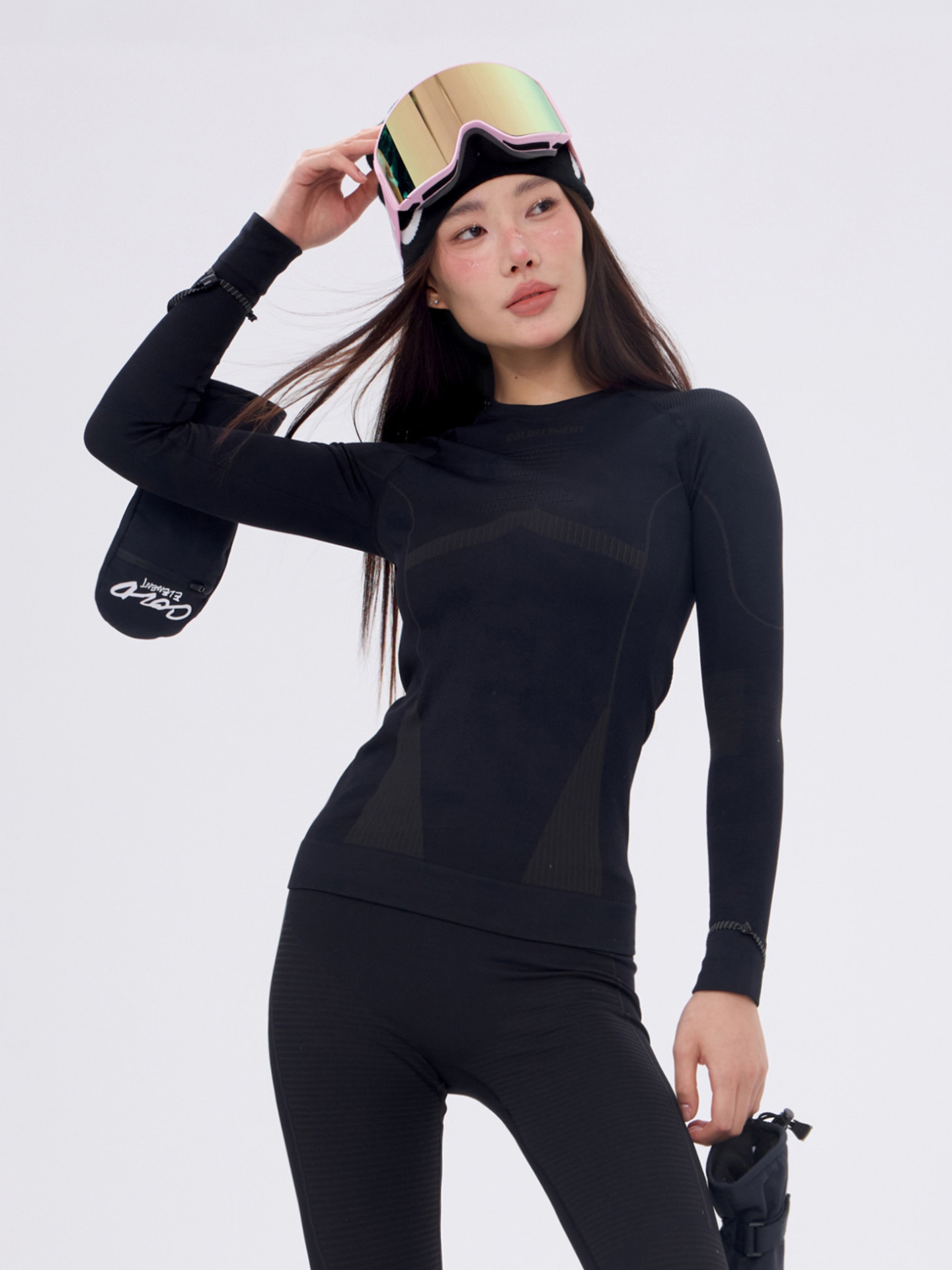 Coldelement Professional Ski Quick-Drying Clothing for Women, Sports Warm, Sweat-Wicking, Breathable Compression Functional Clothing for Men, Suit