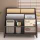 Office desk shelf desktop book partition sorting cabinet home study desk bookshelf workstation display storage rack